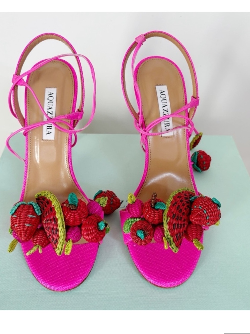 Aquazzura Strawberry Punch 105mm Heel - Picture 4 of 10